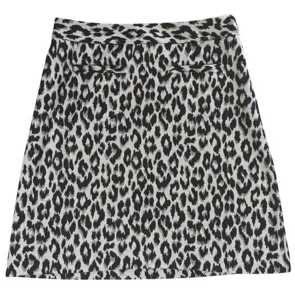 Talbots Dresses & Skirts - Talbots Petite 2P Leopard Print Skirt A-Line Animal Pattern Career Casual